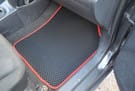 Ворсовые коврики на Toyota Yaris II 2005 - 2011 в Волжском