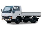 Ворсовые коврики на Mitsubishi Fuso Canter V узкая кабина 1984 - 1995 в Волжском