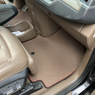 Ворсовые коврики на KIA EV9 2023 - 2025 в Волжском