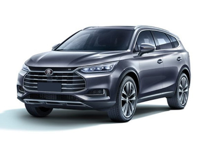 Ворсовые коврики на BYD Tang EV 2018 - 2025 в Волжском