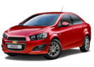 Ворсовые коврики на Chevrolet Aveo II 2011 - 2015 в Волжском
