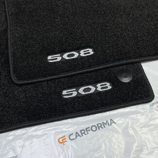 Ворсовые коврики на Peugeot 508 II 2018 - 2025 в Волжском Ворсовые коврики на Peugeot 508 II 2018 - 2025 в Волжском