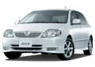 Ворсовые коврики на Toyota Allex 2001 - 2006 в Волжском